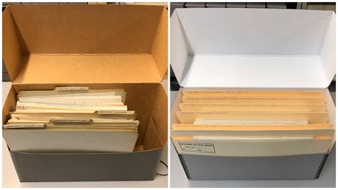 how to store archival documents